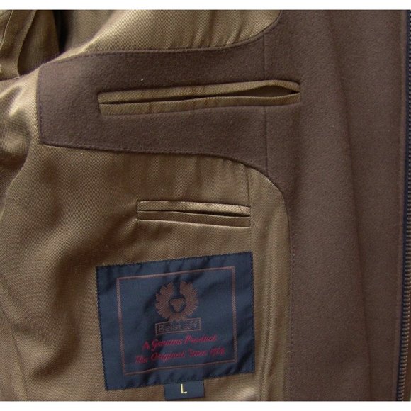 $4000 Belstaff Black Label Catwalk Wool Astrakhan Kanzler Jacket Size L - Picture 5 of 12